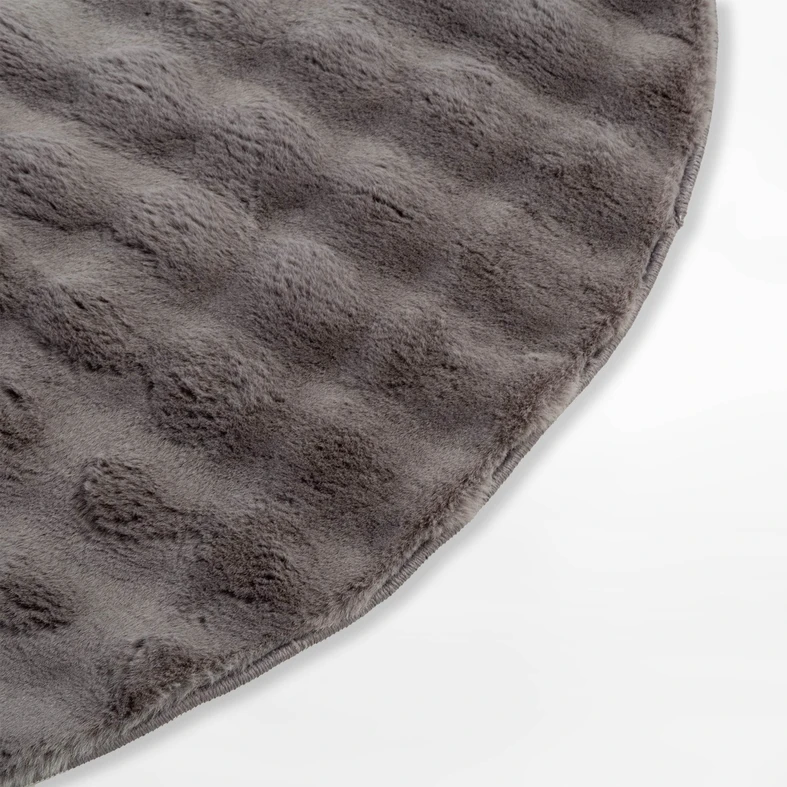 Moderný koberec MODESTO, sivý, 120 cm