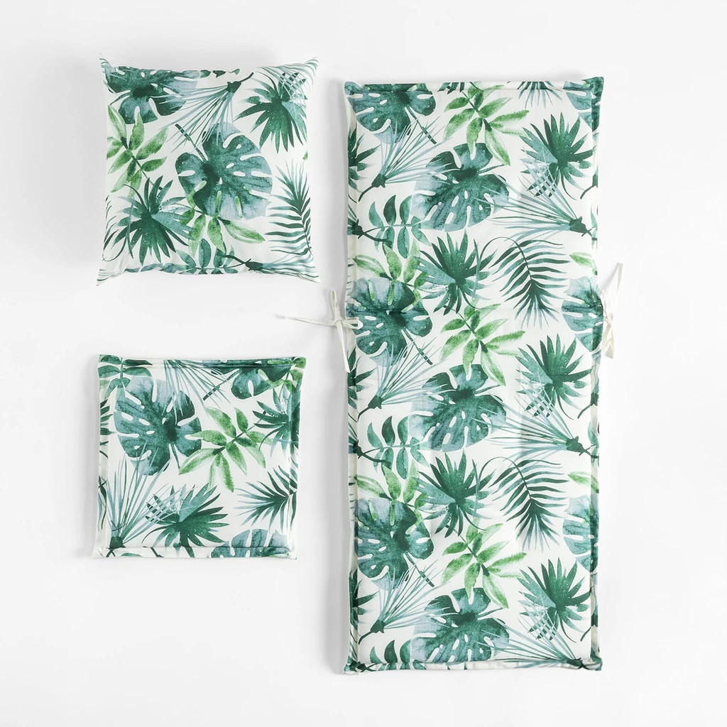 Vankúš na stoličku biely SAMBA, 50x118 cm