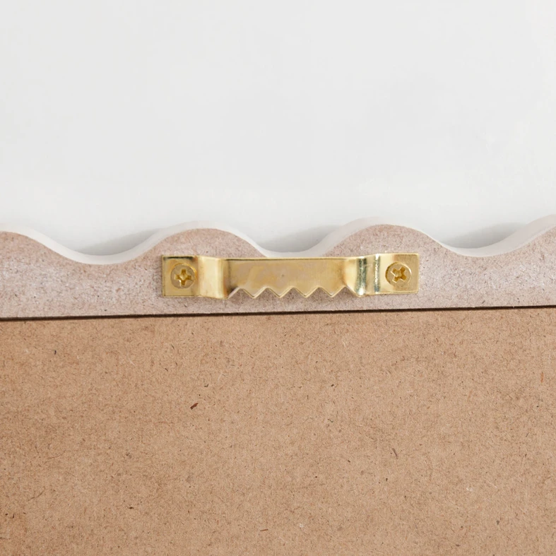 Retro obraz modrý 30x40 cm