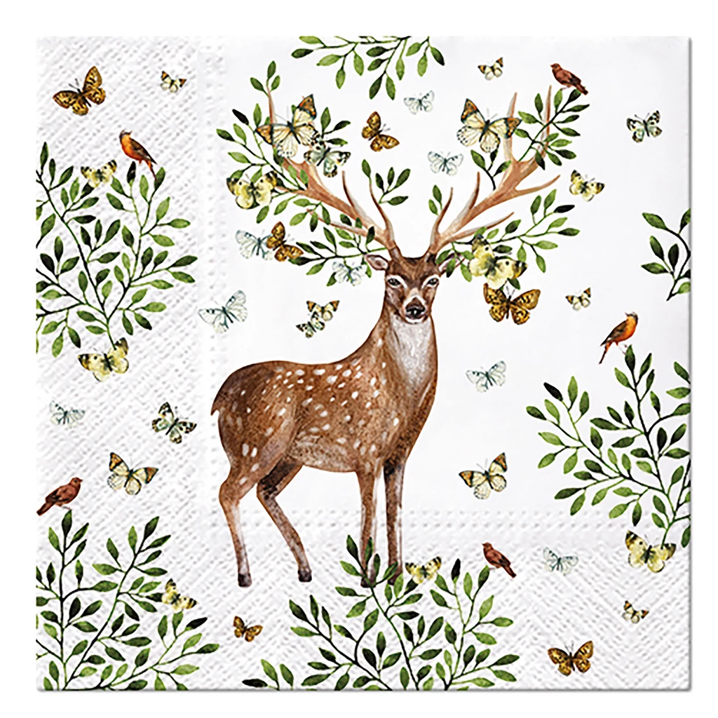 Papierové obrúsky FOREST ANTLERS 20 ks