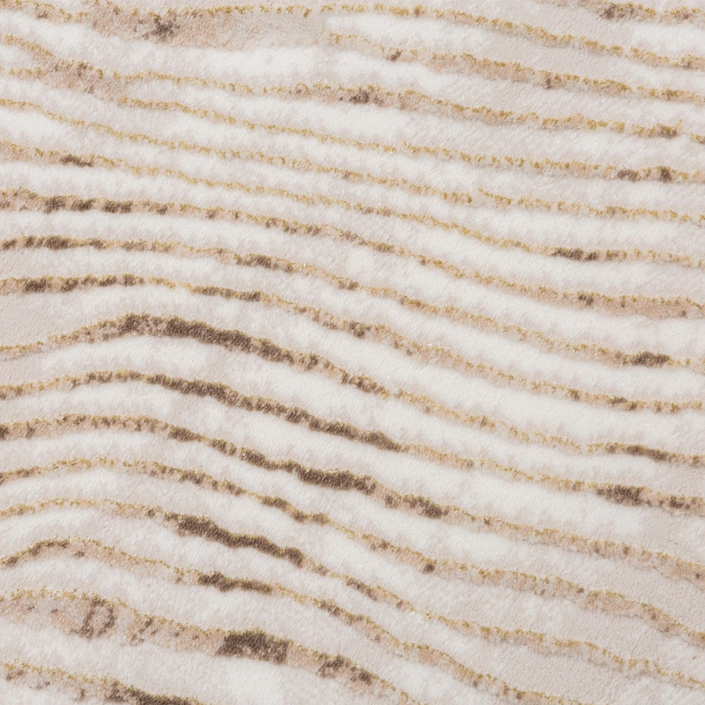 Abstraktný béžovo-zlatý koberec STUDIO 120x170 cm