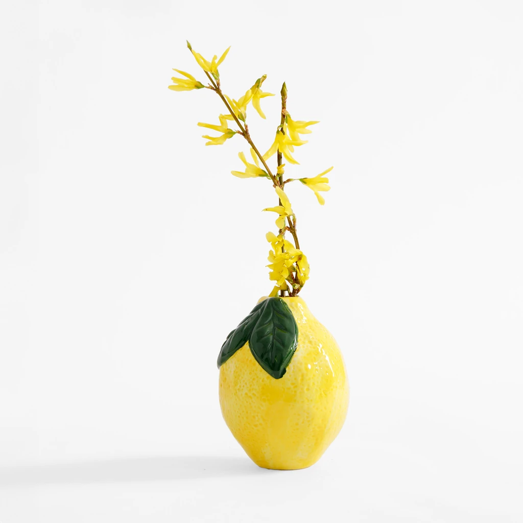 Wazon w kształcie cytryny