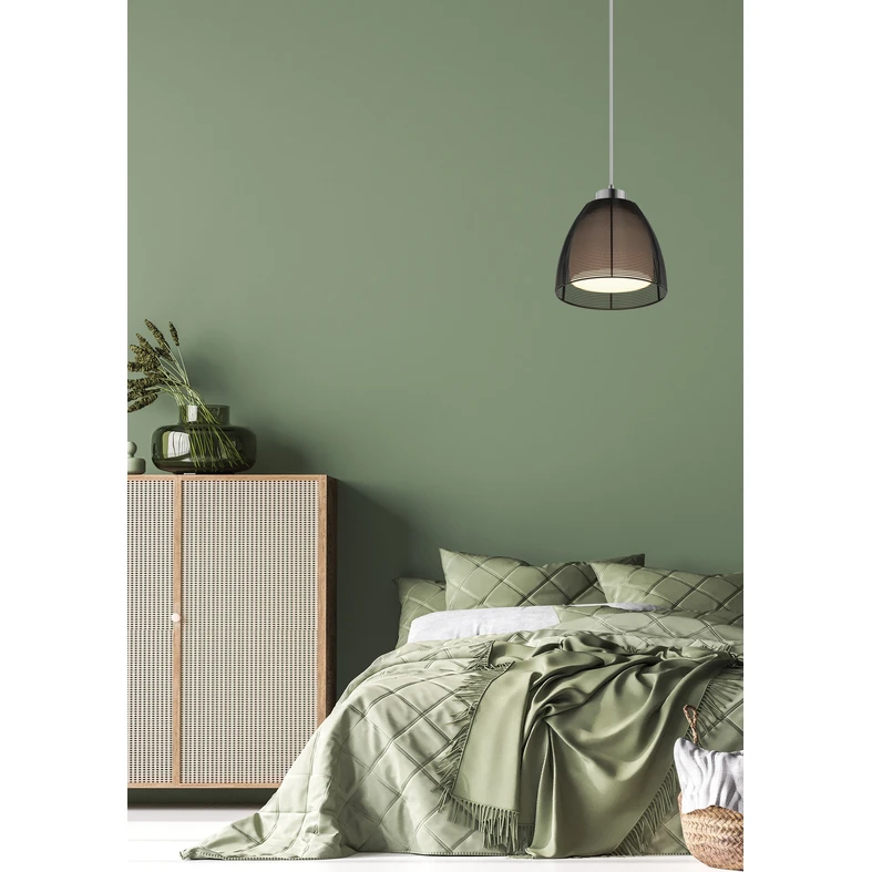 Moderné závesné svietidlo čierne PICO 19 cm