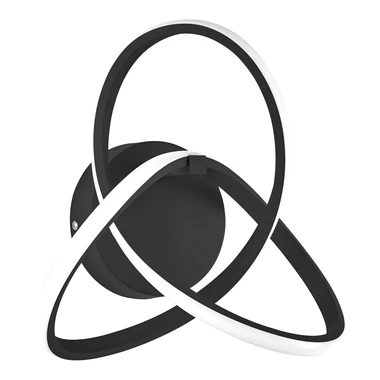 Nástenné LED svietidlo INDIGO matné čierne