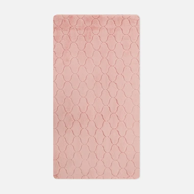 Koberec SENTEZ RABBIT do predsiene, ružový 80x150 cm, mix