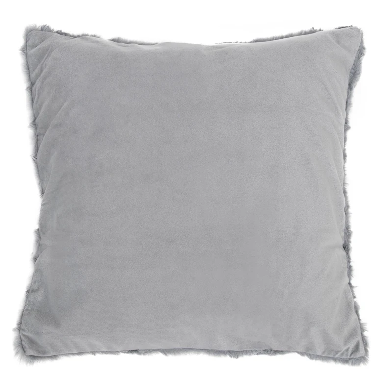 Ozdobná obliečka na vankúš sivá MAISON 45x45cm