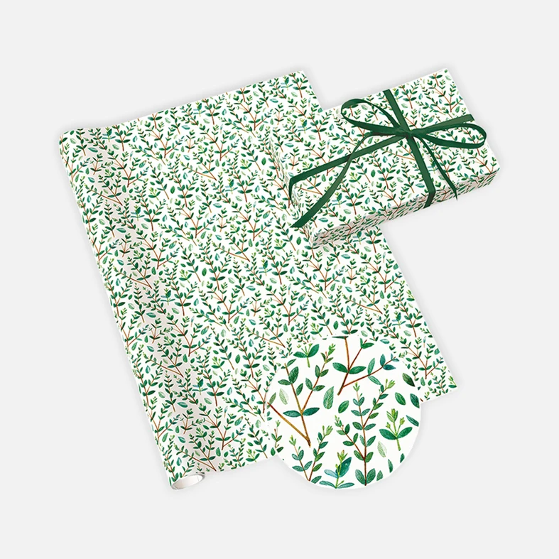 Kolorowy i wzorzysty papier prezentowy