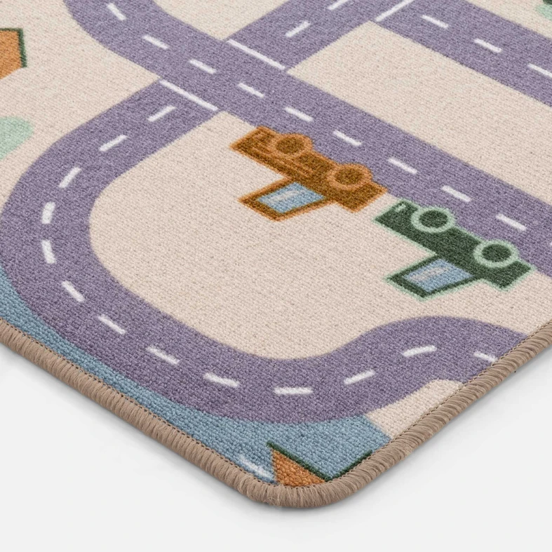 Béžový koberec cesty SCANROAD 80x150 cm