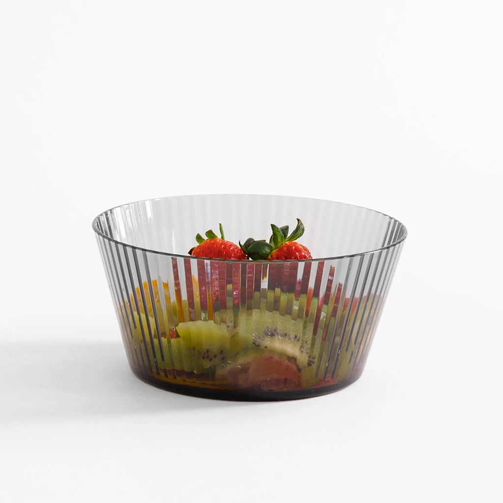 Miska plastikowa szara 830 ml