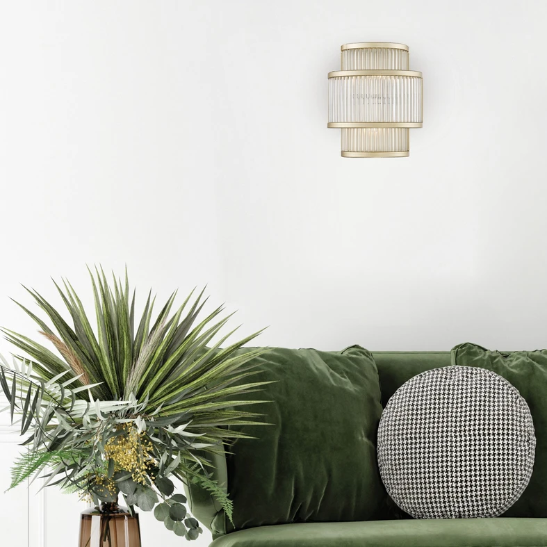 Nástenné svietidlo zlaté 2xG9 SERGIO W0528-02B-V6AC