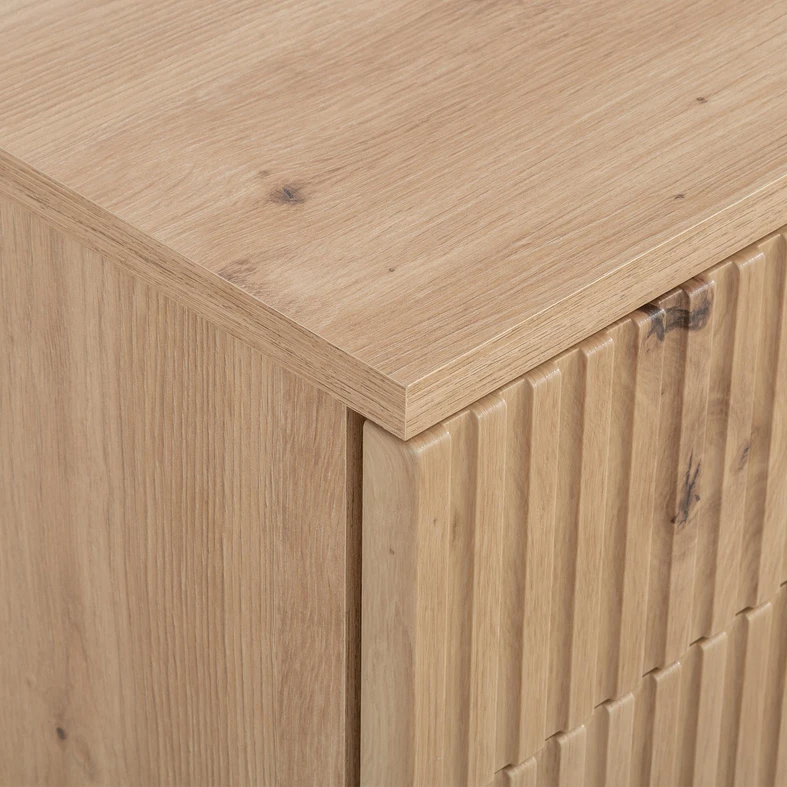 Nočný stolík so zásuvkami dub artisan NOTTE