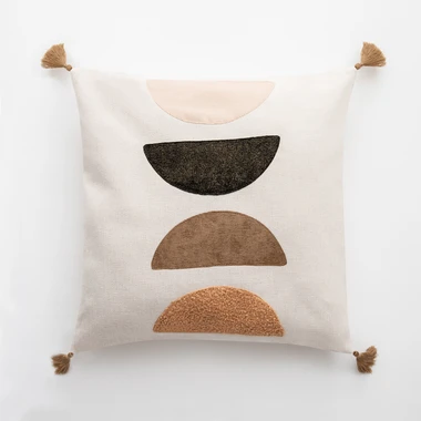 Geometrická etno obliečka na vankúš ANDRE 45x45 cm