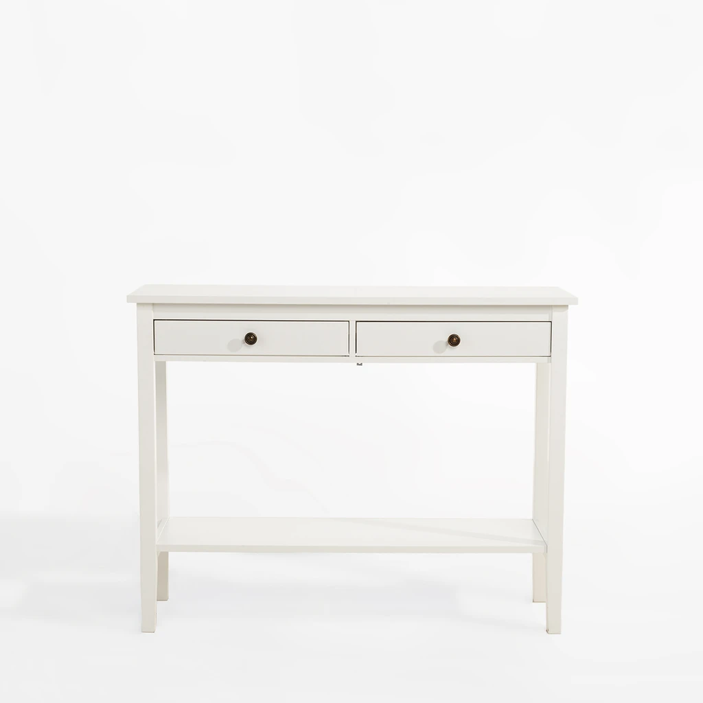 Konzola so zásuvkami SABINO biela