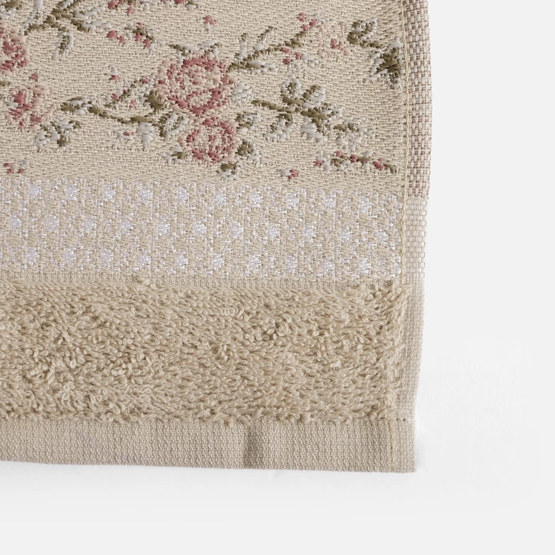 Bavlnený uterák v béžovej farbe PROVENCE 50x90 cm