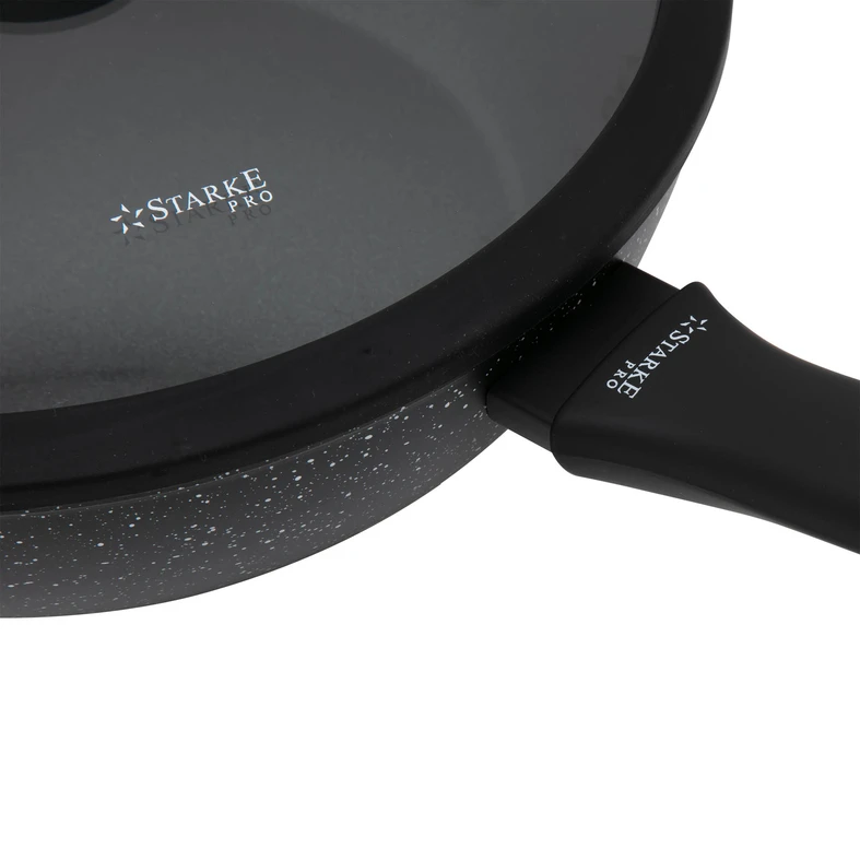 Wok s pokrievkou SIRIUS 28 cm