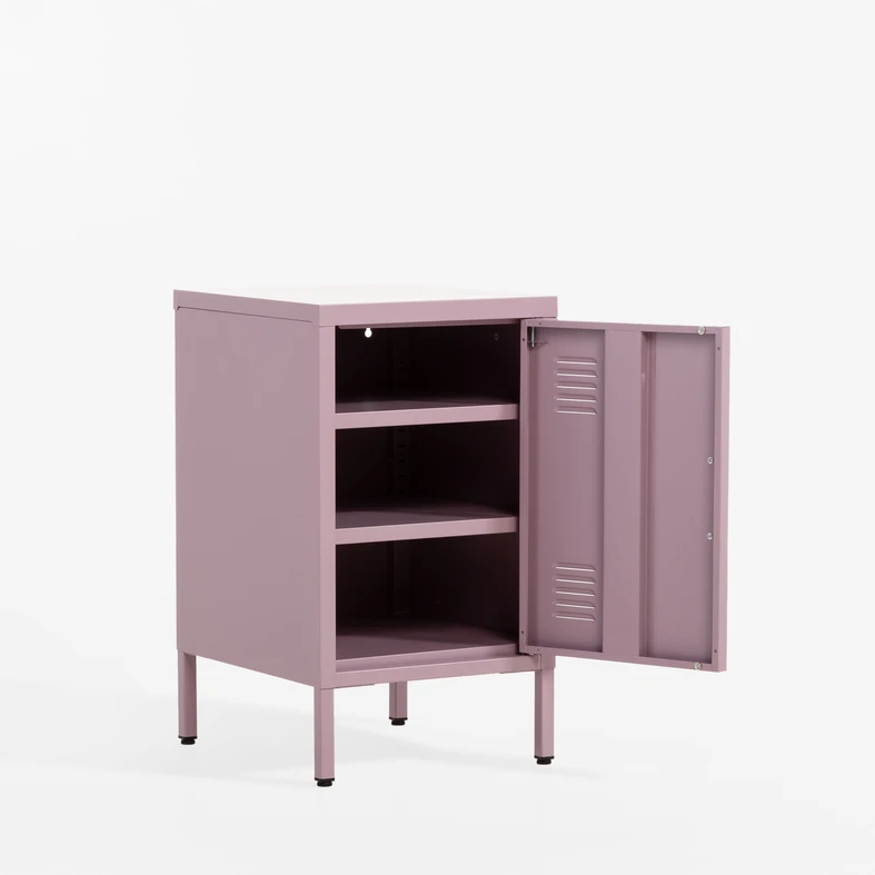 Nočný stolík SOLANS fialová