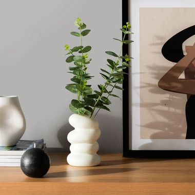 Umelý kvet vo váze 43 cm