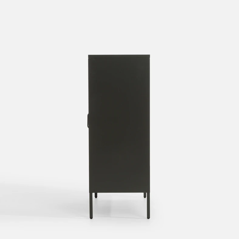 Kovová komoda čierna BLISFUL