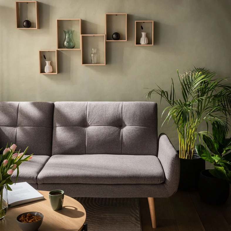 Súprava 3 obdĺžnikových nástenných políc