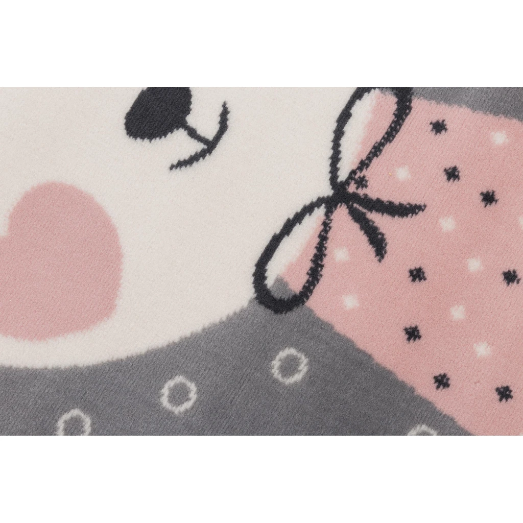 Ružový koberec KRÁLIK 120x170 cm