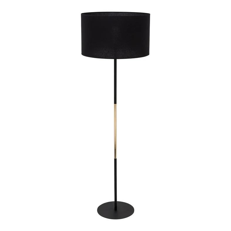Stojacia lampa s čierno-zlatou základňou TAGO