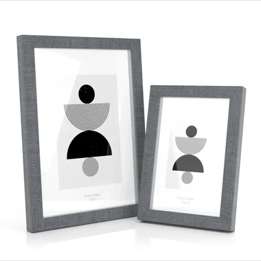 Rámik na fotografiu 13 x 18 sivý KYOTO