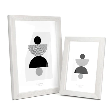 Rámik na fotografiu 13 x 18 biely KYOTO