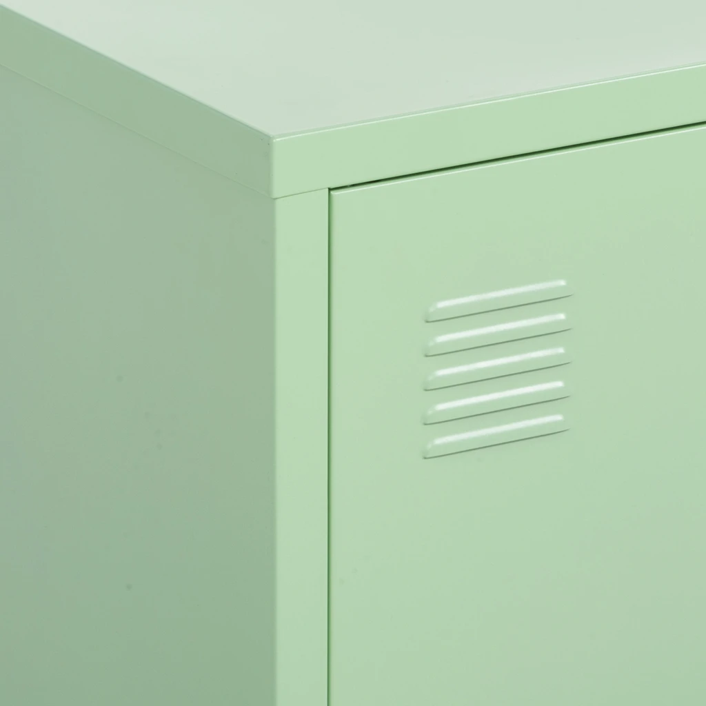 Komoda 2-dverová SOLANS svetlozelená