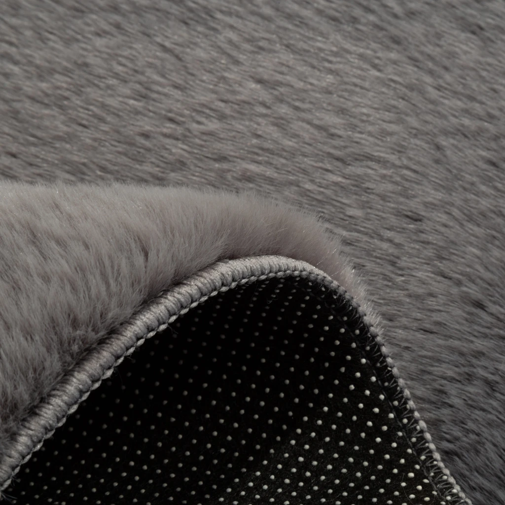 Tmavosivý moderný koberec RABBIT, 120x160 cm