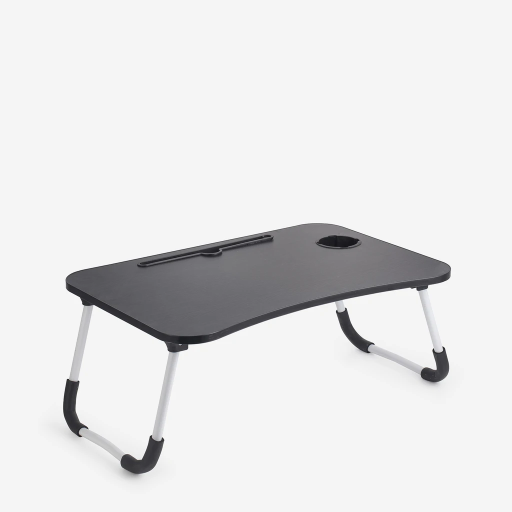 Czarno-biały składany stolik