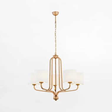 Závesné svietidlo v zlatej farbe MARANELLO