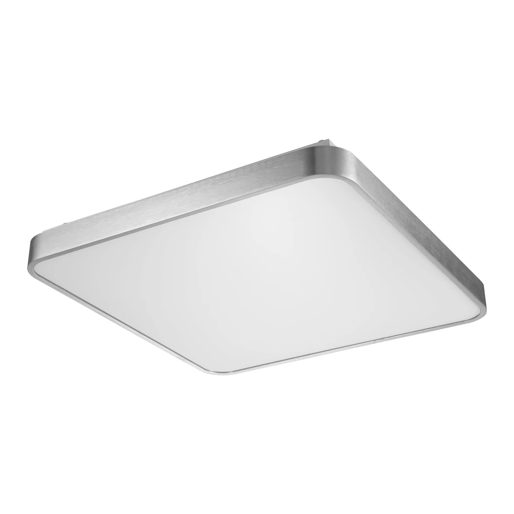 Stropná lampa LED štvorcová strieborná SIERRA 40 cm