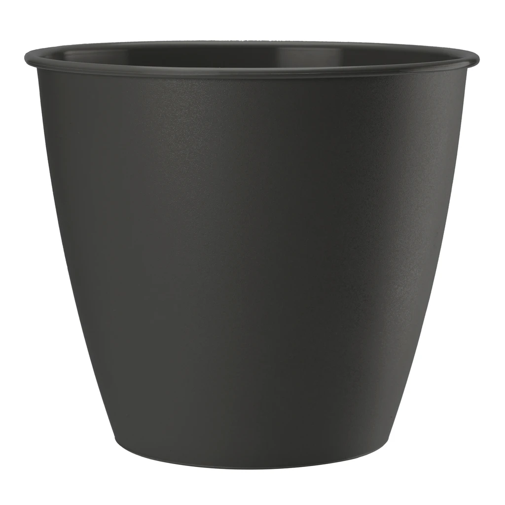 Antracitový kvetináč AZALIA 15 cm