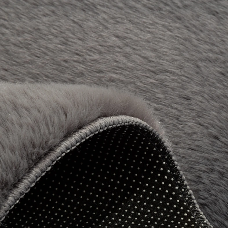 Tmavosivý moderný koberec RABBIT, 120x160 cm