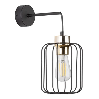 Nástenné svietidlo loft čierne GALAXY NEW