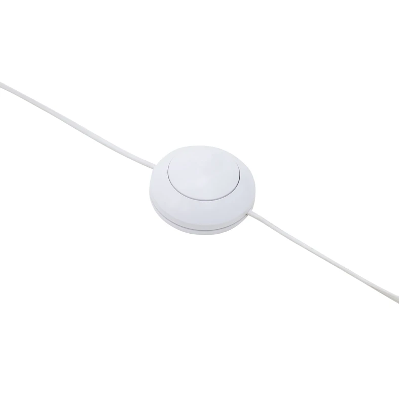 Svietidlo na drevenom statíve tienidlo biele DOVE