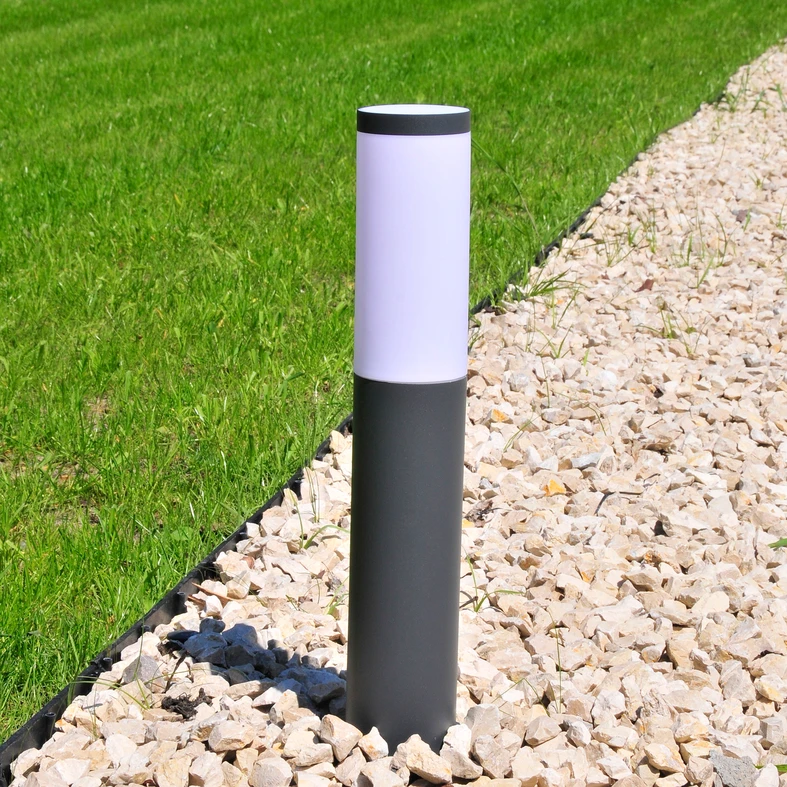 Vonkajšie stojacie svietidlo sivé OSLO 45 cm
