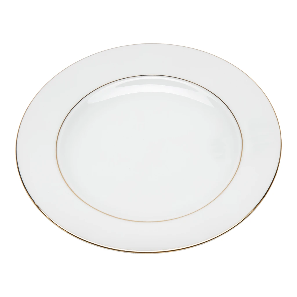 Dezertný tanier MARIA PAULA Zlatá línia 20 cm