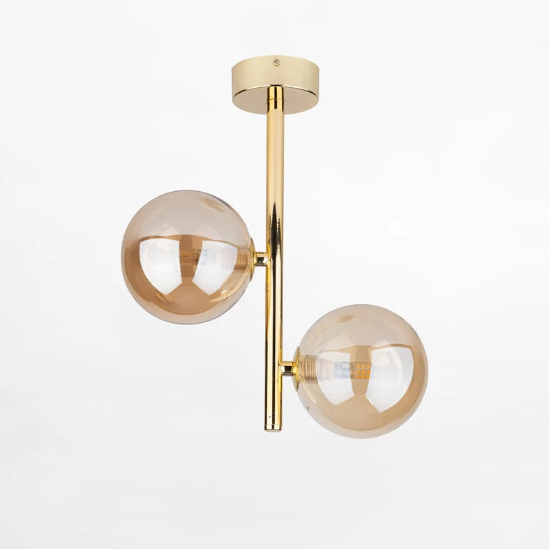 Oprawa lampy ESTERA przystosowana została dla 2 żarówek LED typu G9 o mocy 8W.