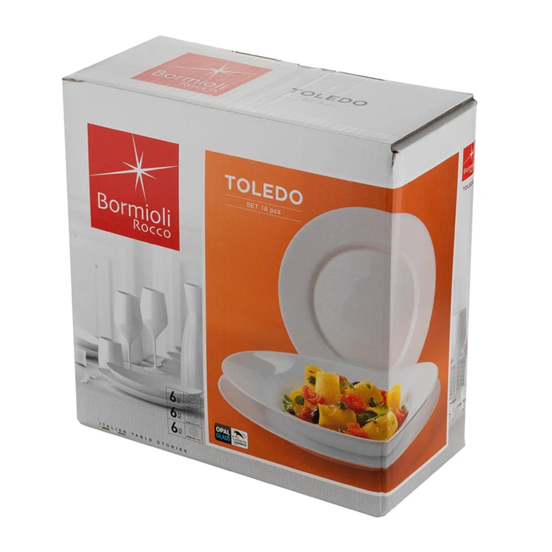 Obedový servis Toledo, 18 prvkov