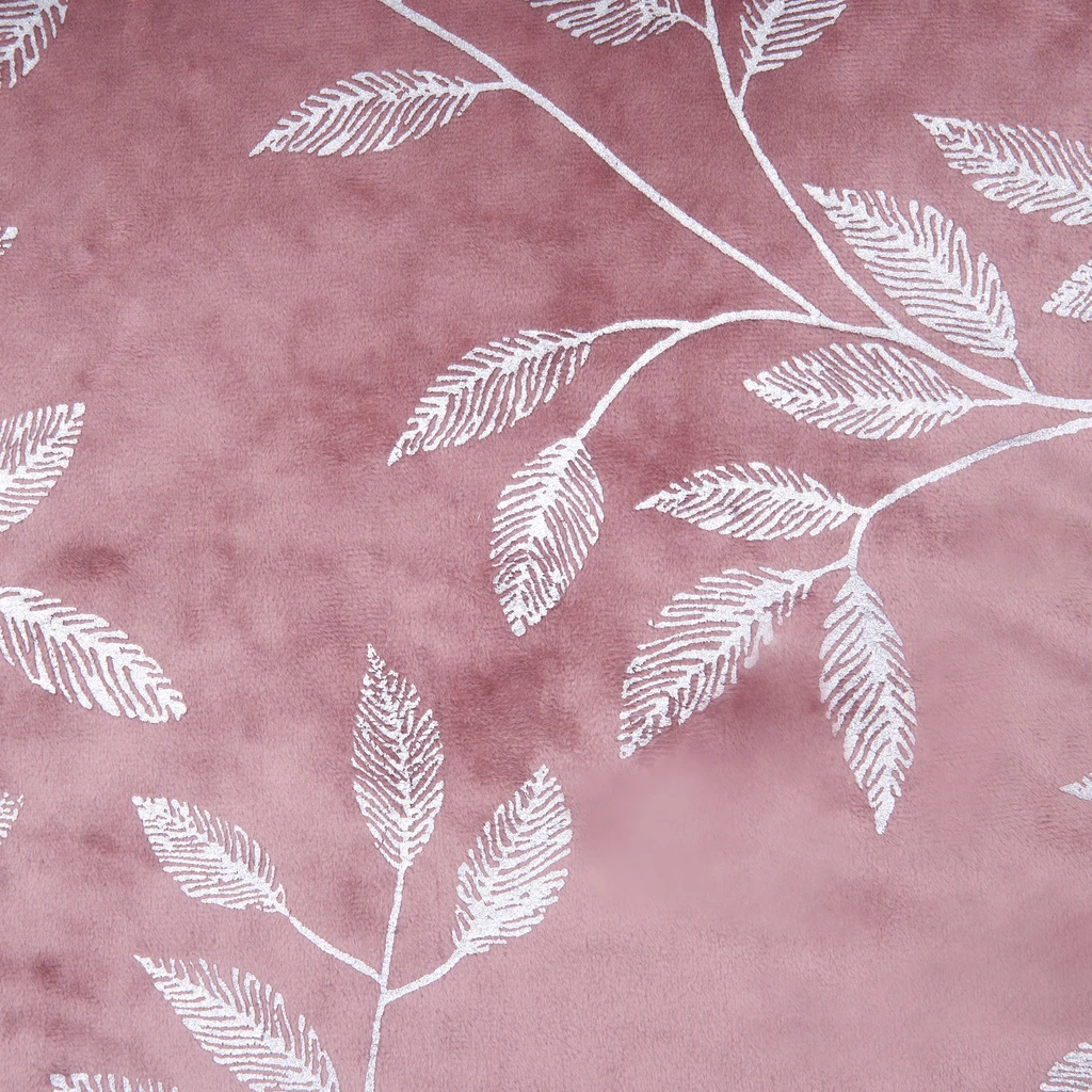 Dekoratívna obliečka na vankúš zamatová tmavoružová MIRAGE 45x45 cm