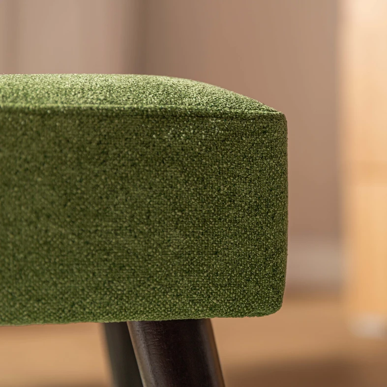 Čalúnená stolička TRINKETY zelená