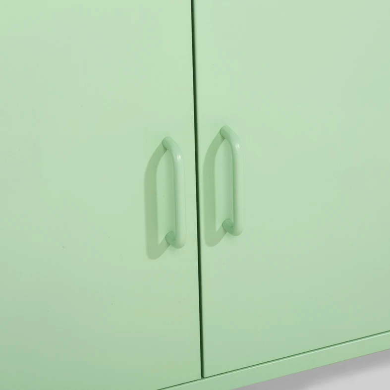 Komoda 2-dverová SOLANS svetlozelená