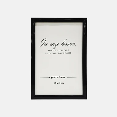 Fotorámček 10x15 čierny