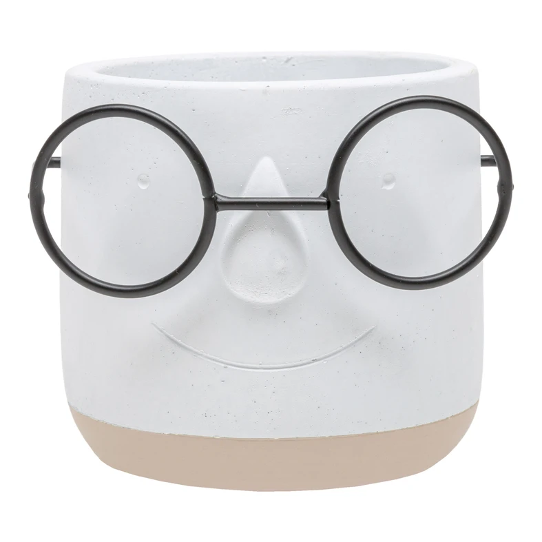 Keramický obal na kvetináč LARISSA 10 cm MIX farieb