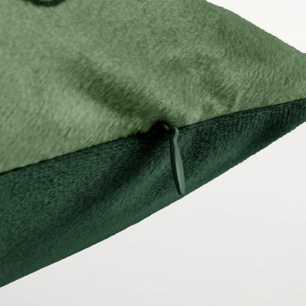 Dekoračná obliečka vyšívaná zelená FOLKY 45x45 cm