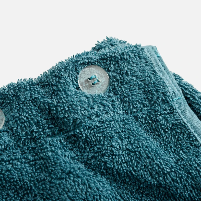 Uterák do sauny v tyrkysovej farbe KILT SAUNA&WELLNESS 80x150 cm