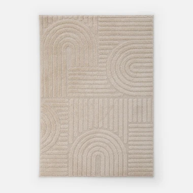 Koberec LA CASA 3D krémový 120x170 cm