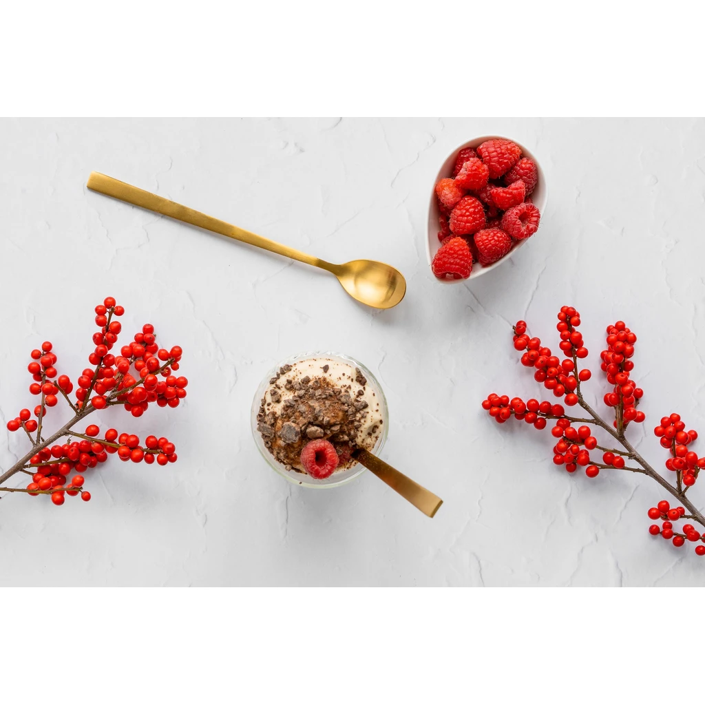 Kokteilová lyžička VITA Mat GOLD 3 ks.