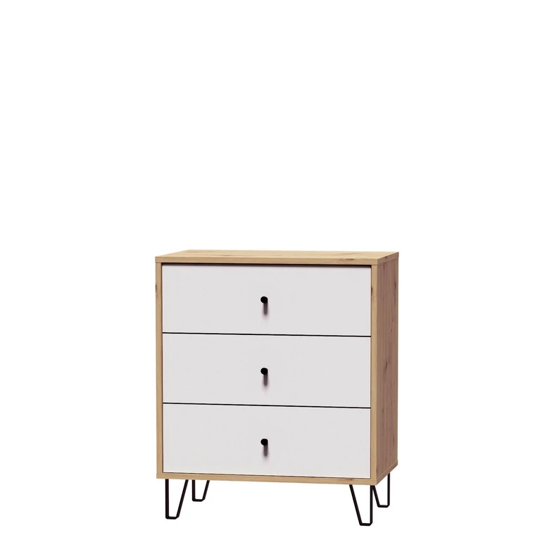 Malá komoda BILBAO s 3 zásuvkami